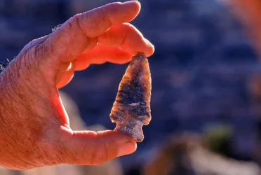 Antigua punta de flecha anazasi, Utah