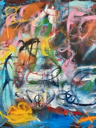 Energía abstracta y colorida