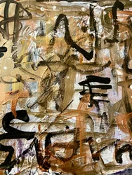 Textura caligráfica moderna
