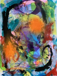 Energía abstracta y vibrante