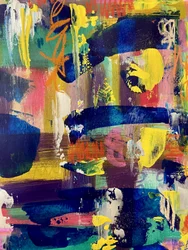 Pinceladas abstractas llenas de vida