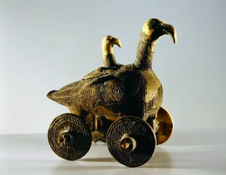 Carro de jarra sobre ruedas