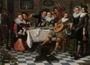 Compañía alegre, 1629