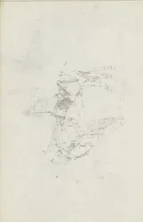 Abklatsch del dibujo de tiza en hoja 8 anverso