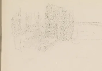 Abklatsch del dibujo de tiza en la página 20