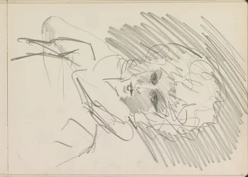 Busto de mujer con rizos