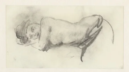 Desnudo femenino recostado