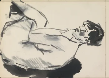 Desnudo femenino sentado