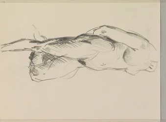 Desnudo femenino de pie