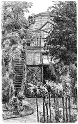 El jardín, c1880-1882