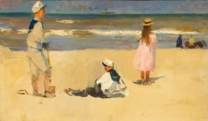 Alemán: Am Strand En la playa