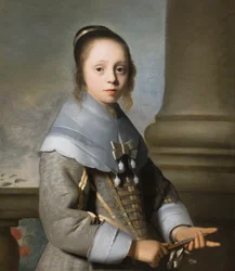 Retrato de niña, c.1650 (óleo sobre lienzo)