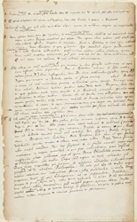 Registro de un experimento en seis etapas que comienza con la destilación, seguida de combustión, una nueva destilación, decocción, calcinación y sublimación, hacia 1700