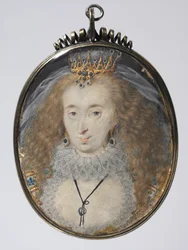 Retrato de Lucy Russell, Condesa de Bedford, de soltera Harrington, c. 1608-1616