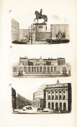 Charing Cross, Carlton House y el Cuadrante, Regent Street