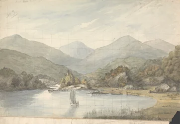Vista del río entre los lagos