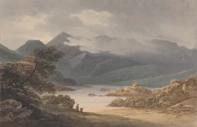 Vista del lago superior (Irlanda)
