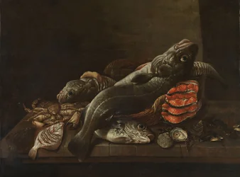 Bodegón con peces