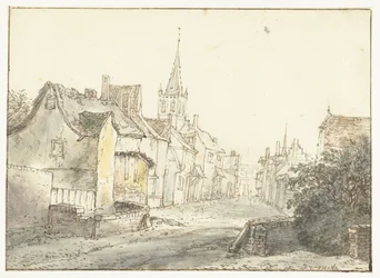 Una calle de un pueblo o ciudad
Dorpsstraat