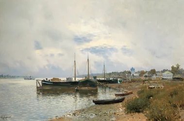 Después de la lluvia. Plyos, 1889