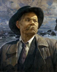Retrato del autor Máximo Gorki