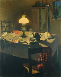 Por la noche
