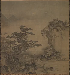 Paisaje, segunda mitad de 1400s