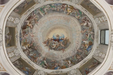 Paraíso con el Padre Eterno, c.1623-34 (detalle)
