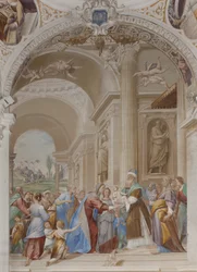 Presentación de Jesús en el Templo, 1623-34