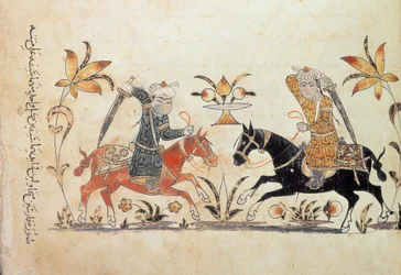Agregue 1886 f.135, Carga de caballería de 