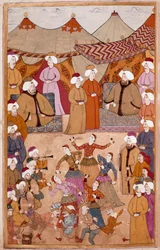Arte islámico: “Danza para el placer del Sultán Ahmet III (1673-1736)”