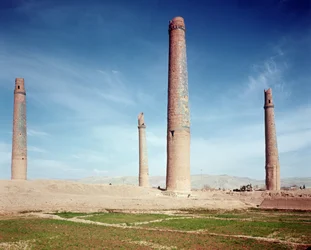 Minaretes de la Madrasa Hussein Baiqara