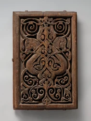 Panel con cabezas de caballo
