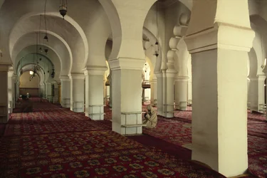 La sala de oración de la Gran Mezquita