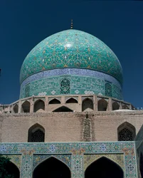 Vista de la Mezquita del Shah (también conocida como Mezquita del Imán)