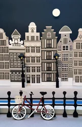 La ciudad duerme, 2016 (papel)