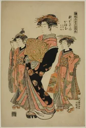 Kaoru del Shin-Kanaya, de la serie "Modelos para la moda: Nuevos diseños tan frescos como hojas jóvenes"