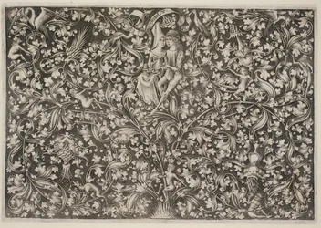 Ornamento con amantes