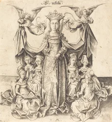 Santa Úrsula y sus doncellas, c. 1475-1480