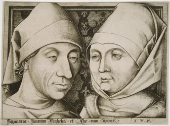 Autorretrato con su esposa, Ida