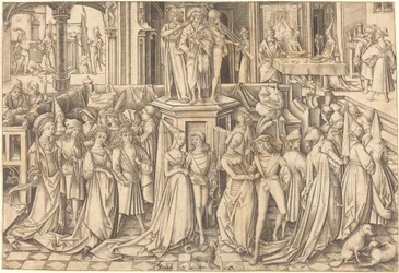 El baile en la corte de Herodes