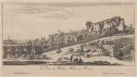Vista del Palacio Mayor en Roma