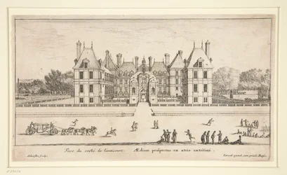 Vista del Chateau Liencourt: La explanada