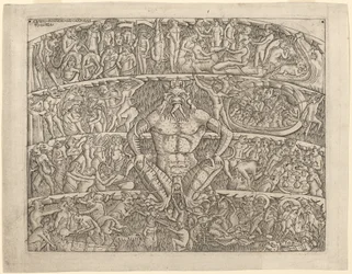 El Infierno, después del Fresco en el Camposanto de Pisa