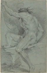 Figura desnuda (estudio académico)