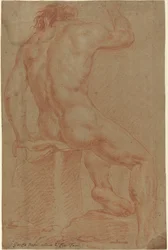Figura Masculina Desnuda (recto)