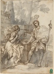 Escena pastoral