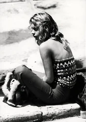 Un joven hippy, c.1970