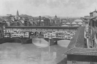 Florencia, Veduta dei tre Ponti