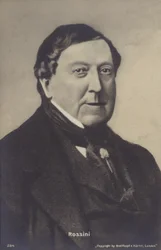 Retrato de Gioachino Rossini